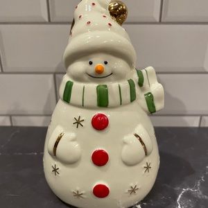 Lenox Snowman Recordable Ornament